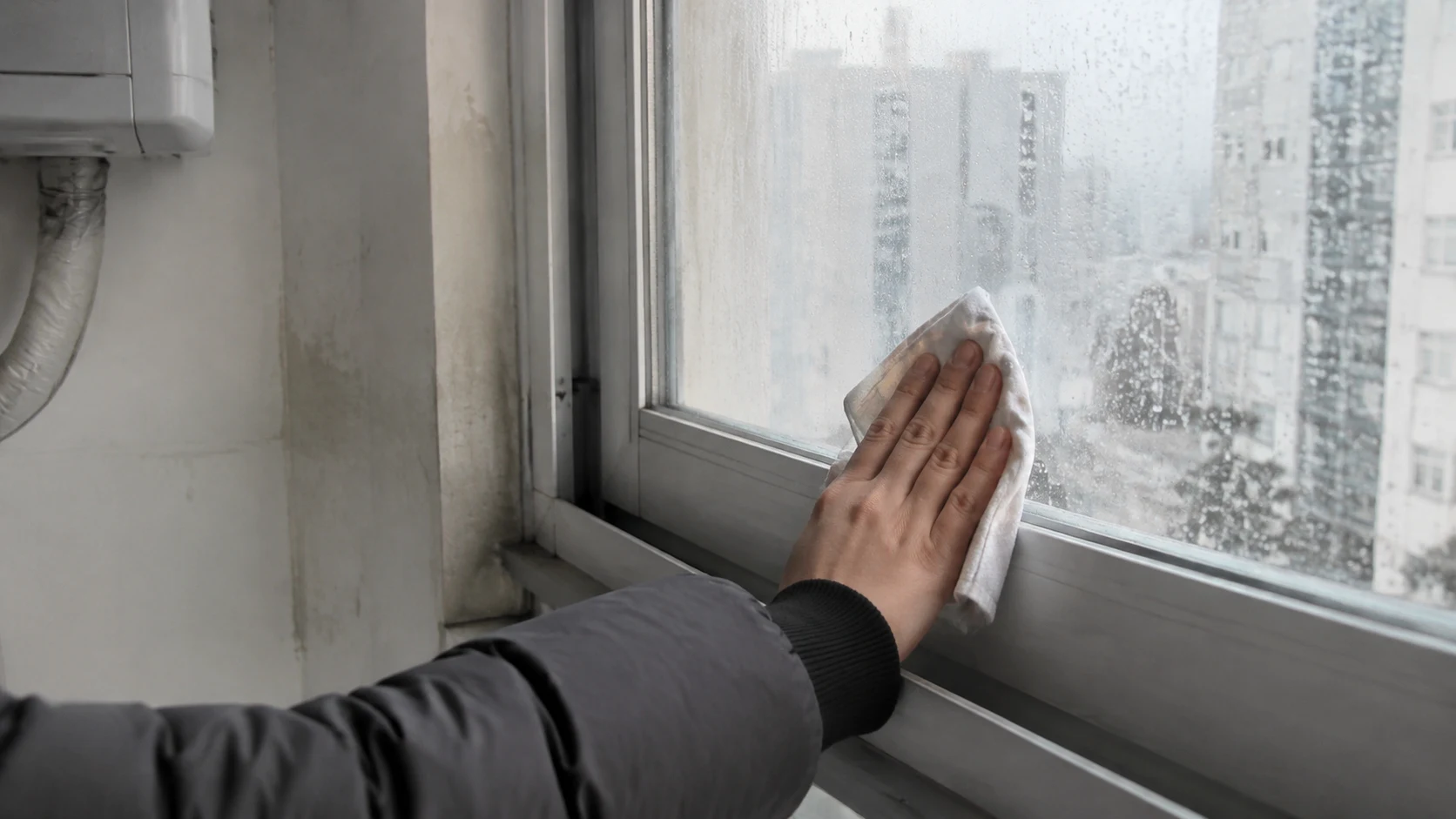 겨울 베란다 환기와 건조 관리